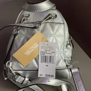 MICHAEL Michael Kors | Bags | Nwt Michael Kors Mini Silver  display picture 1